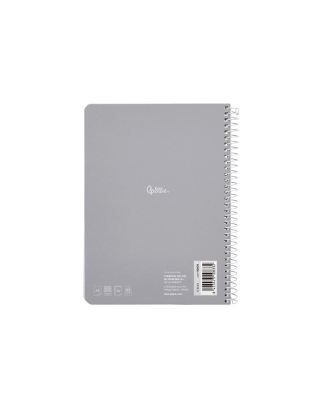 CUADERNO ESP. A5 INSPIRE T.DURA 80H 60GR.MILIMETRADO 2MM MA**08411.