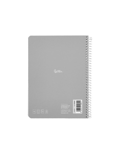 CUADERNO ESP. SMART A5 T.BLANDA 6MM 80H. 60GR. COL.SURT. CUADERNO ESP. SMART A5 T.BLANDA 6MM 80H. 60GR. COL.SURT.