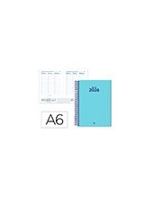 AGENDA ESP. CLASSIC A6 2026 SEMANA VISTA AZ. CLARO PAPEL 70GR.FSC 2