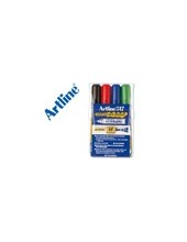 ROTULADOR ARTLINE PIZARRA EK-517 4 PUNTA RED.2 MM BOLSA 4 ROTULADORES 2