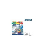 LAPICES DE COLORES GIOTTO STILNOVO ACUARELABLES CAJA DE 24 COLORES 2