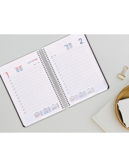 AGENDA ESP. PERISSA A5 2026 DIA PAGINA VE. PAPEL 80GR.FSC