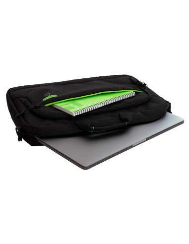 MALETIN PORTATIL Q-CON.15,6\" NG.1 ASA 2 BOL. EXT.POLIETILENO RECICL