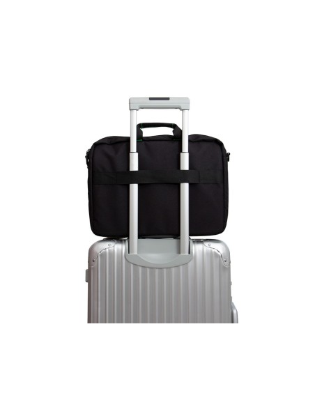 MALETIN PORTATIL Q-CON.15,6\" NG.1 ASA 2 BOL. EXT.POLIETILENO RECICL