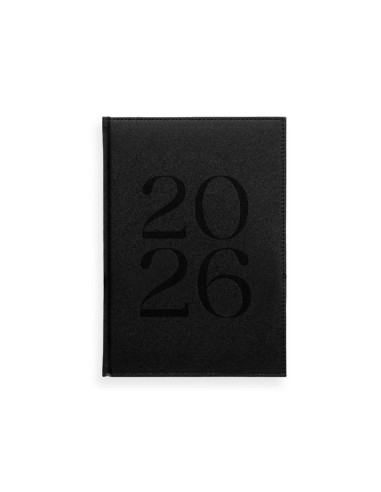 AGENDA ENCUADERNADA  CRETA 170X240MM 2026 S/V NG.PAPEL 70GR.FSC