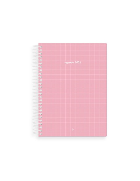 AGENDA ESP. GAZI A5 2026 DIA PAGINA ROSA PAPEL 70GR.FSC