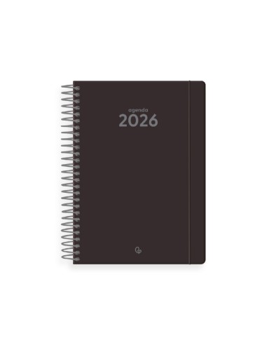 AGENDA ESP. CLASSIC A6 2026 SEMANA VISTA NG.PAPEL 70GR.FSC