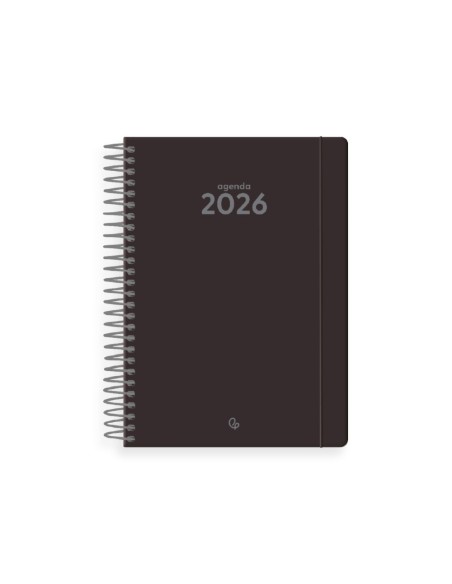 AGENDA ESP. CLASSIC A6 2026 SEMANA VISTA NG.PAPEL 70GR.FSC