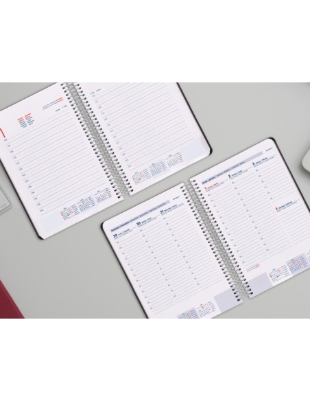 AGENDA ESP. CLASSIC A6 2026 SEMANA VISTA NG.PAPEL 70GR.FSC