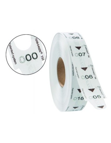 TICKETS TURNOMATIC 31X67MM IMPRESI°N NG./BL.ROLLO 4000 TI