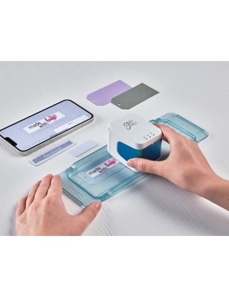 REGLA CENTRADORA COLOP E-MARK GO 120X87X255MM