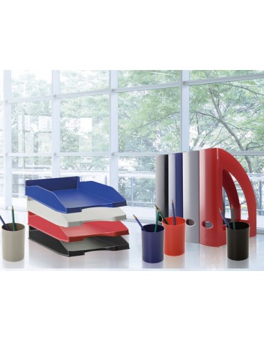 BANDEJA ARCHIVO 2000 ECOGREEN PLAST.100% RECICL FORMATOS A4 FL. GRIS