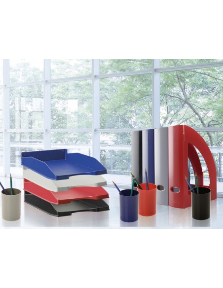 BANDEJA ARCHIVO 2000 ECOGREEN PLAST.100% RECICL FORMATOS A4 FL. GRIS