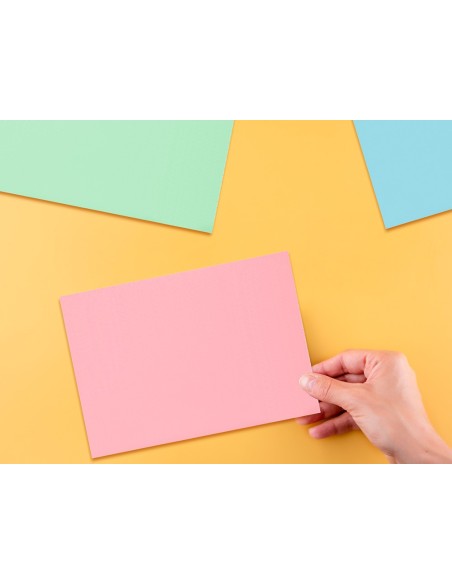 TARJETA ESTUDIAR LISA CARTULINA 170 GR/M2 100X150MM PQ.DE 200 UD.