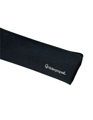 ESTUCHE PORTATODO LIDERPAPEL PLANO ESTRECHO UNA CREMALLERA 200X60 MM