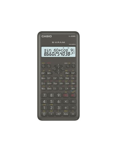 CALCULADORA CASIO FX-82 MS -CIENTIFICA -240 FUNCIONES -DOBLE PANTALLA