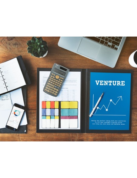 CALCULADORA  CIENTIFICA XF34 12D.240 FUN T.SOLAR PILAS GRIS 156X85X20