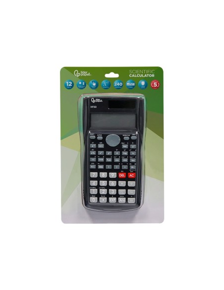 CALCULADORA  CIENTIFICA XF33 12D.240 FUNCI T.SOLAR PILAS NG.156X85X20