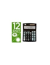 CALCULADORA LIDERPAPEL XF30 12DG SOLAR Y PILAS NG 190X140X25 MM 2