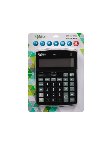 CALCULADORA  XF29 12D.SOLAR PILAS NG.190X140X30MM