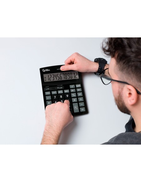 CALCULADORA  XF29 12D.SOLAR PILAS NG.190X140X30MM