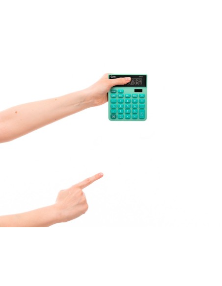 CALCULADORA  XF24 10D.SOLAR PILAS VE. 127X105X24MM