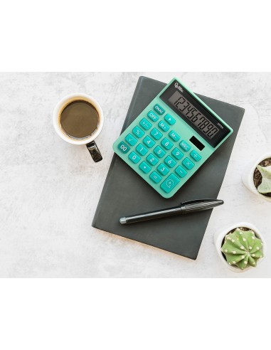 CALCULADORA  XF24 10D.SOLAR PILAS VE. 127X105X24MM