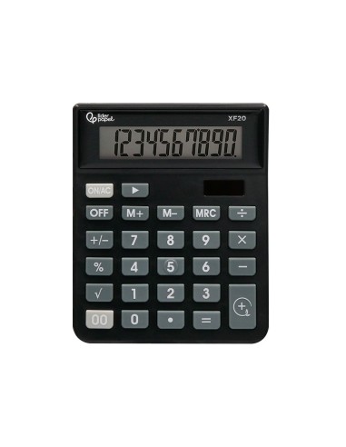 CALCULADORA  XF20 10D.SOLAR PILAS NG.127X105X24MM