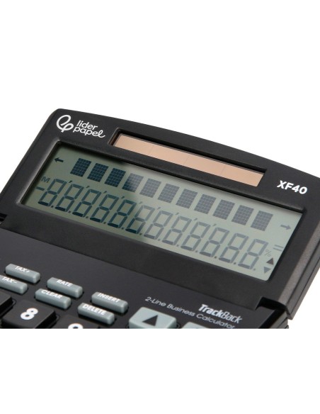 CALCULADORA  XF40 12D.DOS L SOLAR PILAS NG.175X120X30MM 40% PLASTICO