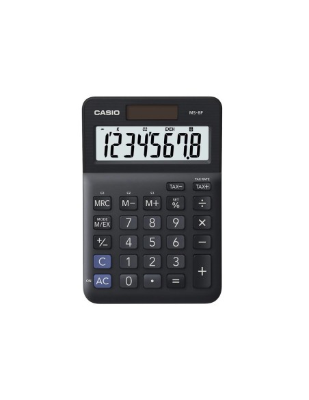 CALCULADORA CASIO MS-8F 8D.TAX +/- NG.