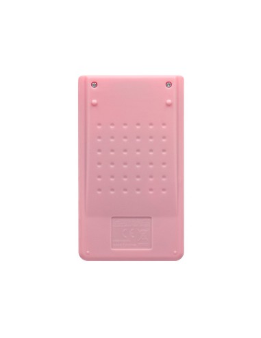 CALCULADORA  BOLSILLO XF12 8D.SOLAR PILAS ROSA 115X65X8MM