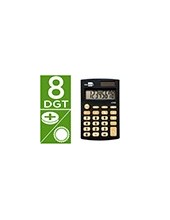 CALCULADORA  BOLSILLO XF05 8D.SOLAR PILAS NG.98X62X8MM 2