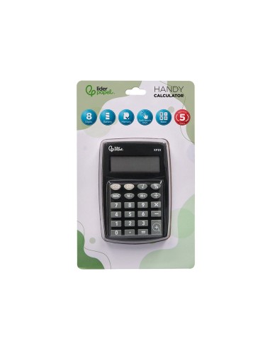 CALCULADORA  BOLSILLO XF01 8D.PILAS NG.99X64X9MM