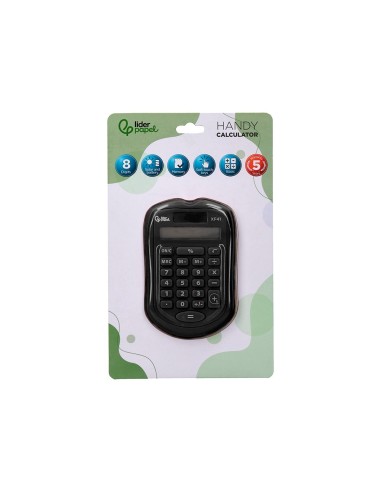 CALCULADORA  BOLSILLO XF43 8D.SOLAR PILAS NG.94X59,5X10,5MM