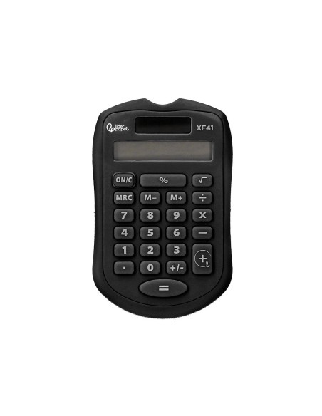CALCULADORA  BOLSILLO XF43 8D.SOLAR PILAS NG.94X59,5X10,5MM