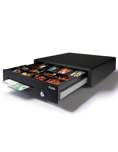 CAJON SAFESCAN SD-4141 AJUSTABLE PINZAS METAL RANURA BILLETES 8