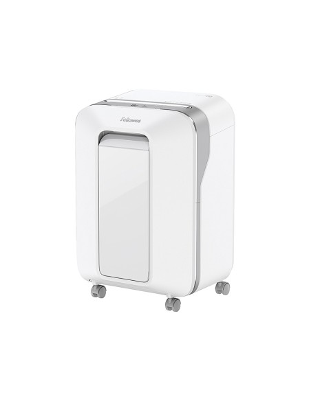 DESTRUCTORA FELLOWES LX201 15 H P5 CLIPS GRAPAS TARJETAS 23L BLANCA