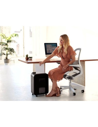 DESTRUCTORA FELLOWES LX-200 CORTE 12 H P4 GRAPAS CLIPS Y