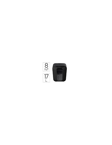 DESTRUCTORA FELLOWES LX-45 CORTE 8 H P4 GRAPAS CLIPS Y