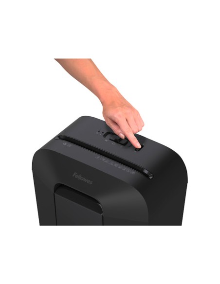 DESTRUCTORA FELLOWES LX-45 CORTE 8 H P4 GRAPAS CLIPS Y