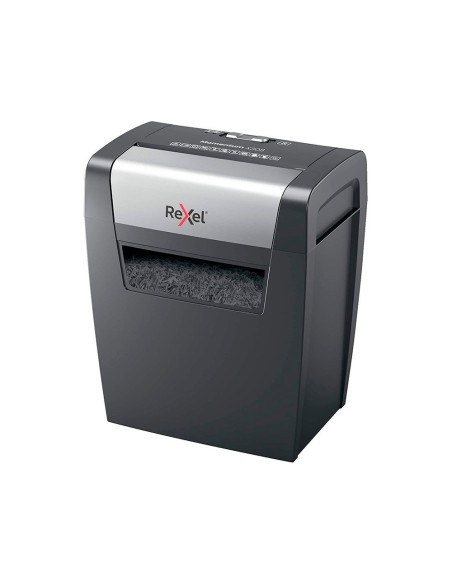 DESTRUCTORA REXEL MOMENTUM X308 CORTE 8H. DESTRUYE GRAPAS CLIPS 15 T