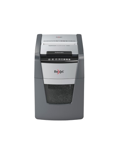 DESTRUCTORA REXEL OPTIMUM AUTO+ 100X EU 100H. PARTICULAS GRAPAS