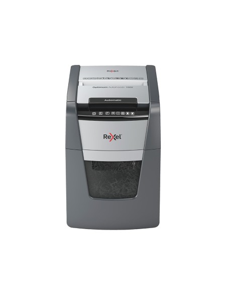 DESTRUCTORA REXEL OPTIMUM AUTO+ 100X EU 100H. PARTICULAS GRAPAS
