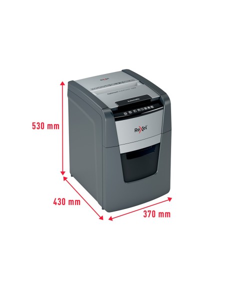 DESTRUCTORA REXEL OPTIMUM AUTO+ 100X EU 100H. PARTICULAS GRAPAS