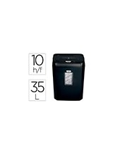 DESTRUCTORA REXEL PROMAX QS RSX1035 10H. PARTICULAS GRAPAS CLIPS Y 2