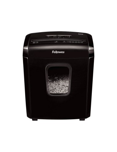 DESTRUCTORA FELLOWES LX-25M 6H P4 GRAPAS CLIPS TARJETA PAPELERA 11,5