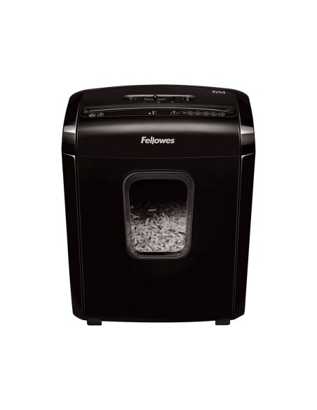 DESTRUCTORA FELLOWES LX-25M 6H P4 GRAPAS CLIPS TARJETA PAPELERA 11,5