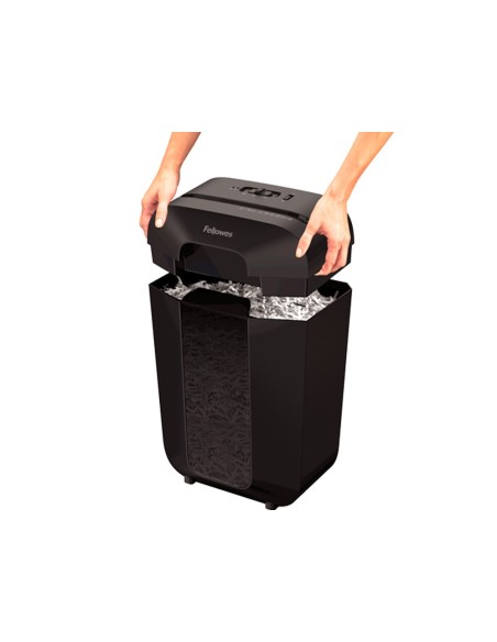 DESTRUCTORA FELLOWES LX-70D 11H P4 GRAPAS CLIPS TARJETA PAPELERA 18 L