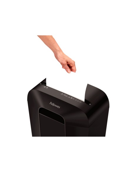 DESTRUCTORA FELLOWES LX-41 8H P4 GRAPAS CLIPS TARJETA PAPELERA 17 L