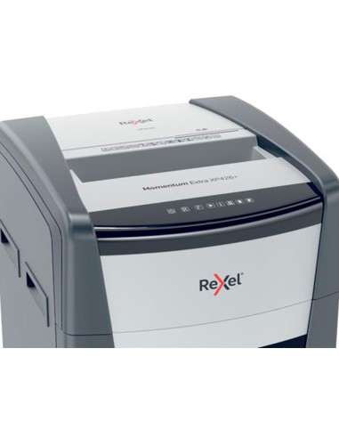 DESTRUCTORA REXEL MOMENTUM EXTRA XP426+ CORTE 26 H P4 GRAPAS CLIPS CD